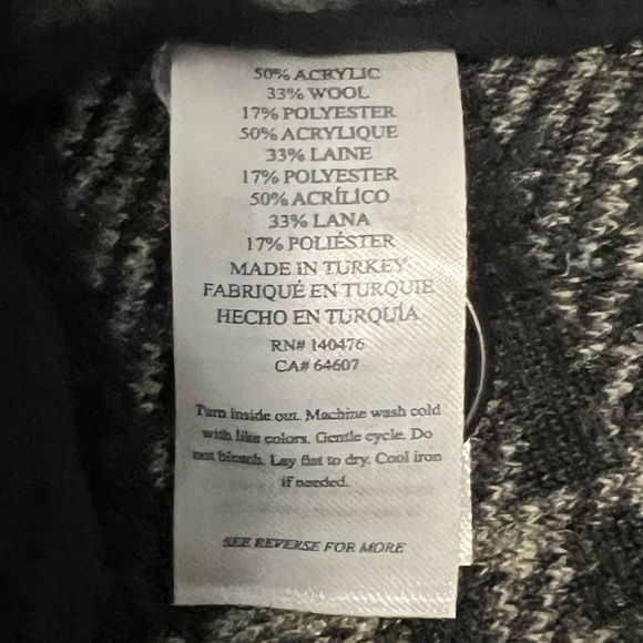 Faherty Cornwall Wool Blend Jacket Quinn Plaid Size M - Picture 9 of 9